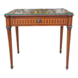 Small desk table in marquetry