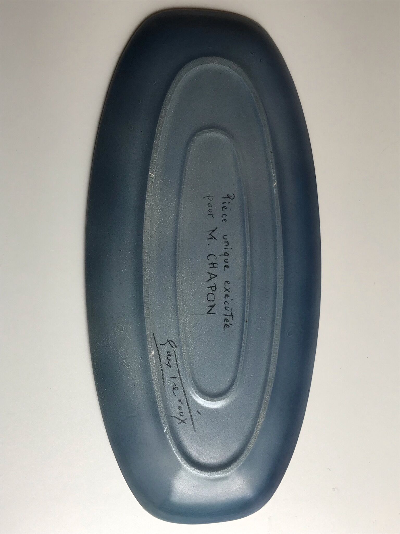 Decorative ceramic dish unique vintage Years 70