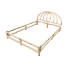 140x190 rattan and bamboo bed frame