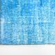 2x9 Sky Blue Classic Turkish Vintage Runner Rug, 56x268Cm