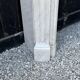 Louis XV style fireplace in Carrara marble circa 1880