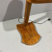Lampe de sol art déco, années 1930, Tchécoslovaquie