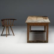 Table à manger rustique primitive, France, années 1900