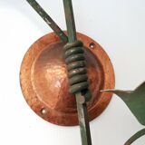 Pair of vintage wall planters 1940s 1950s