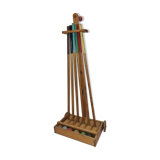 vintage wooden croquet game