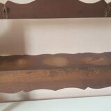 Wood wall shelf