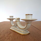 Porcelain candle holder
