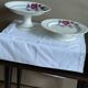 2 plates art' ́ ́ deco Gien pontoise