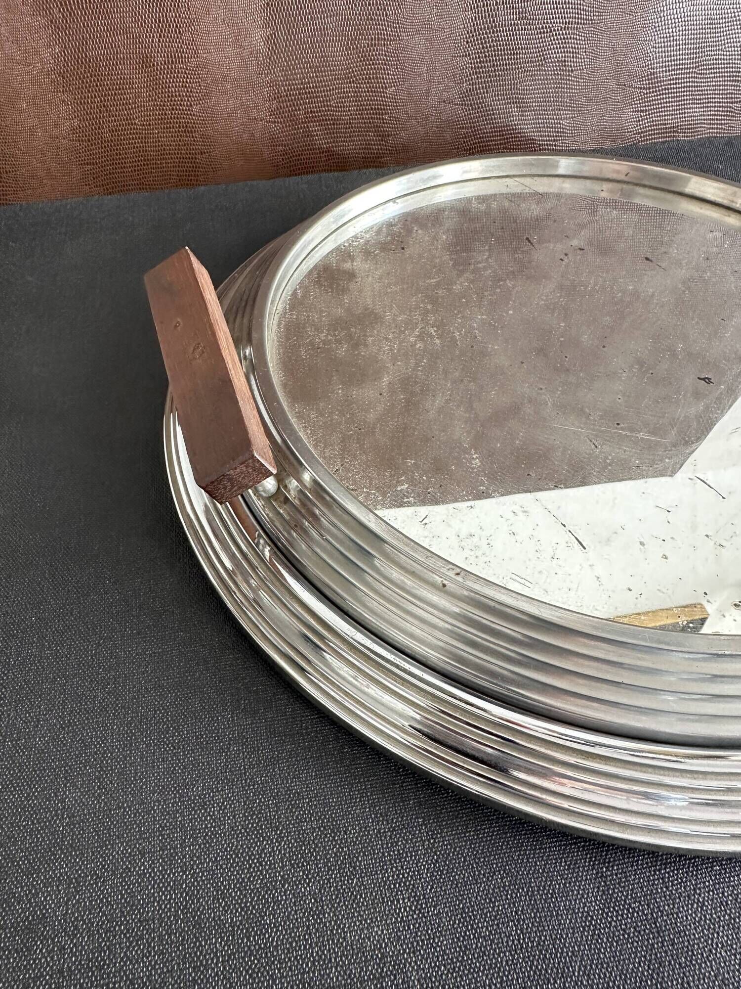 Nested mirror trays Art Deco 1930s