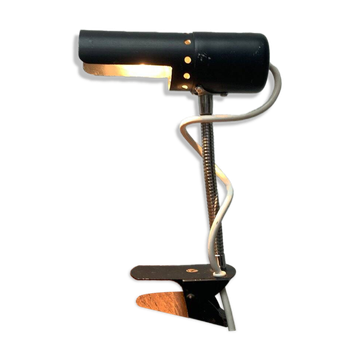 Lampe de table à pince minimaliste du milieu du siècle, années 1960