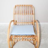 Rattan for child rocking chair