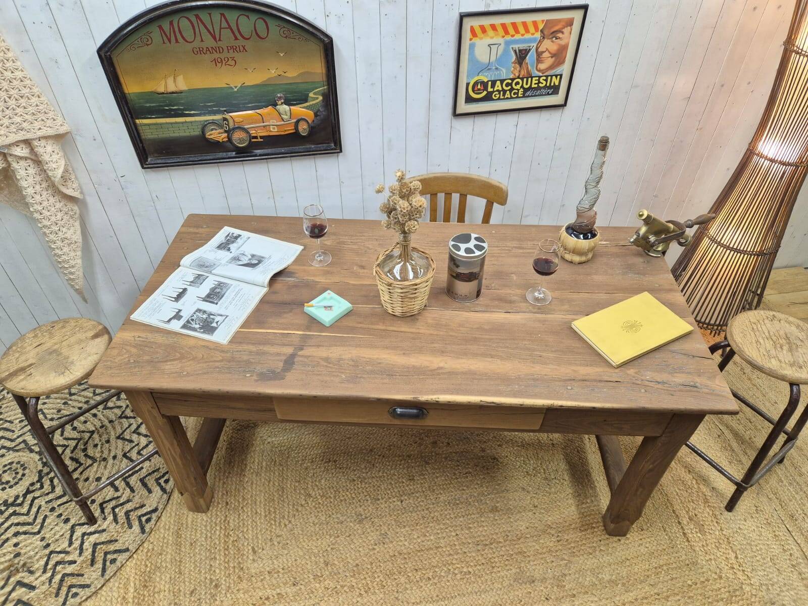 Old farm table