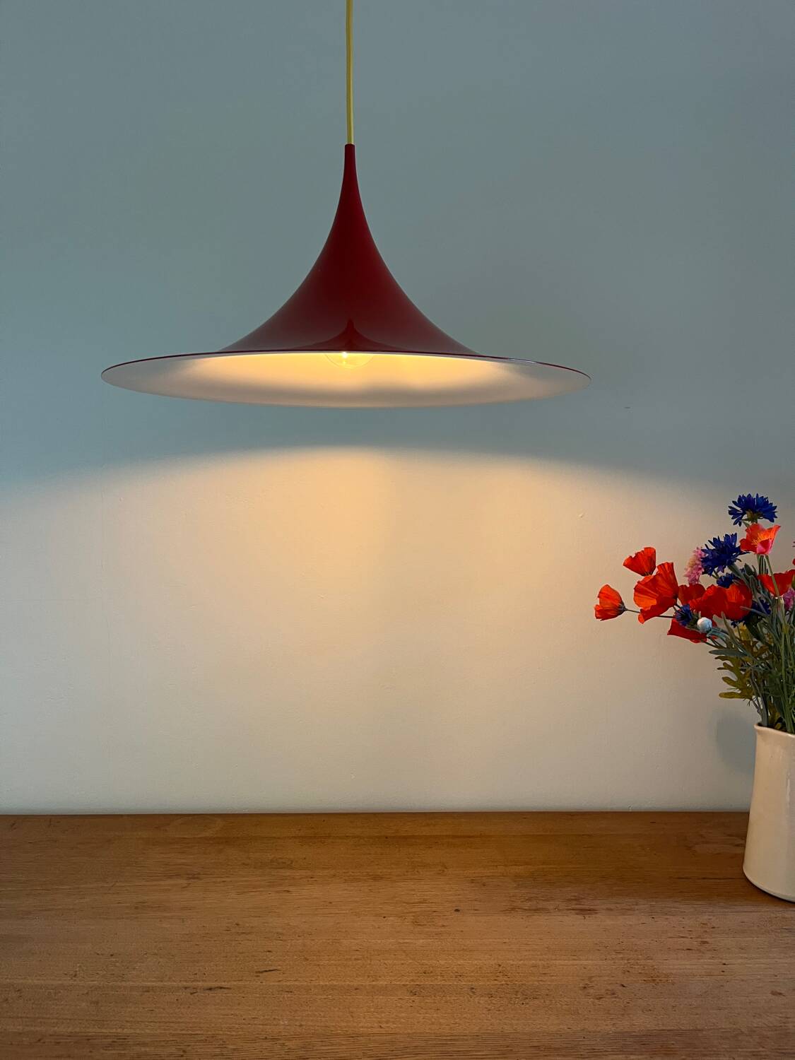 Vintage Semi pendel (47cm) - Fog & Mørup - Danish design lamp