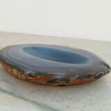 Blue agate ashtray