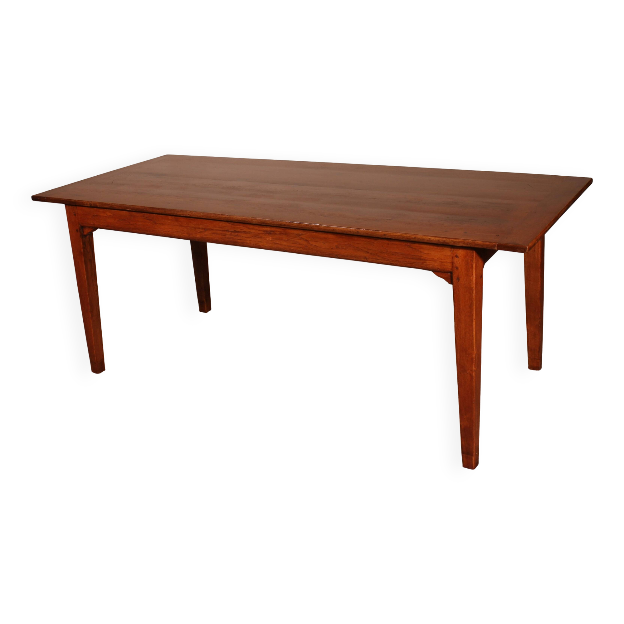 19th Century Oak Farmhouse Table