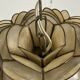 Suspension fleur Capiz « nacre », Allemagne 1960 par Rausch
