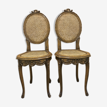 Pair of Transition style chairs