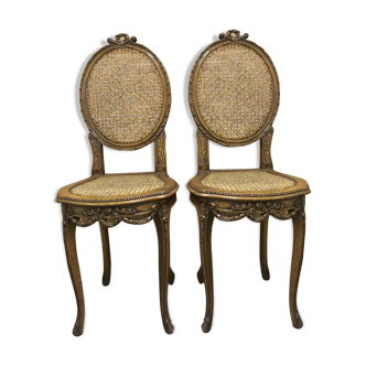 Pair of Transition style chairs