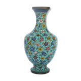Bulked enamel vase