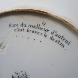 5 old ceramic speakers HB Choisy