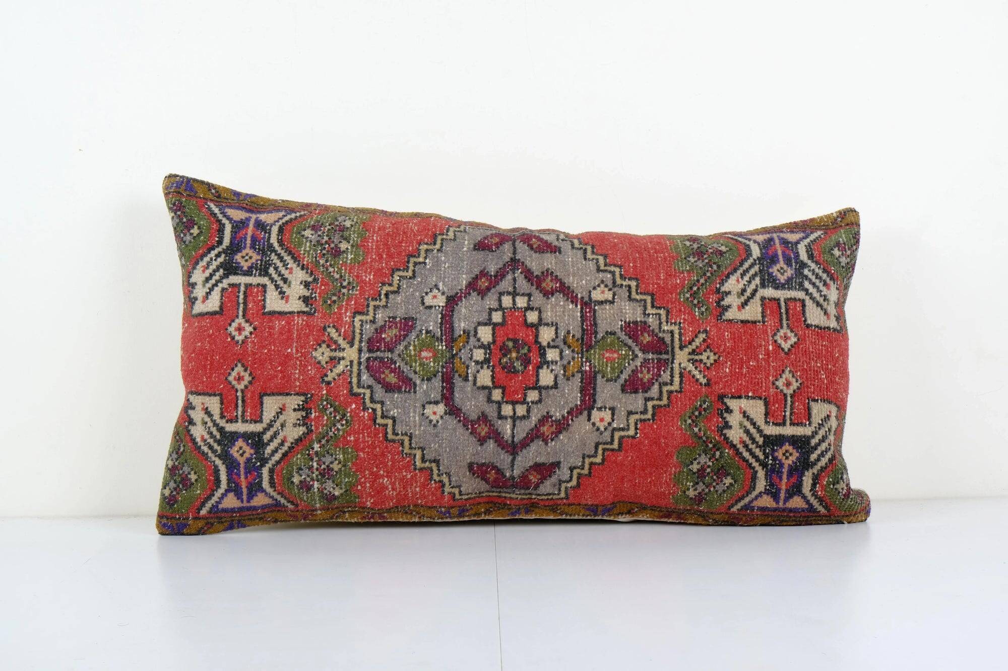 Vintage Turkish cushion cover 46x89 cm