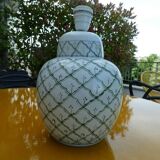 Hand-painted porcelain lamp foot