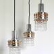 1970s hanging Raak 3 lights