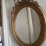 Oval mirror Louis XV style