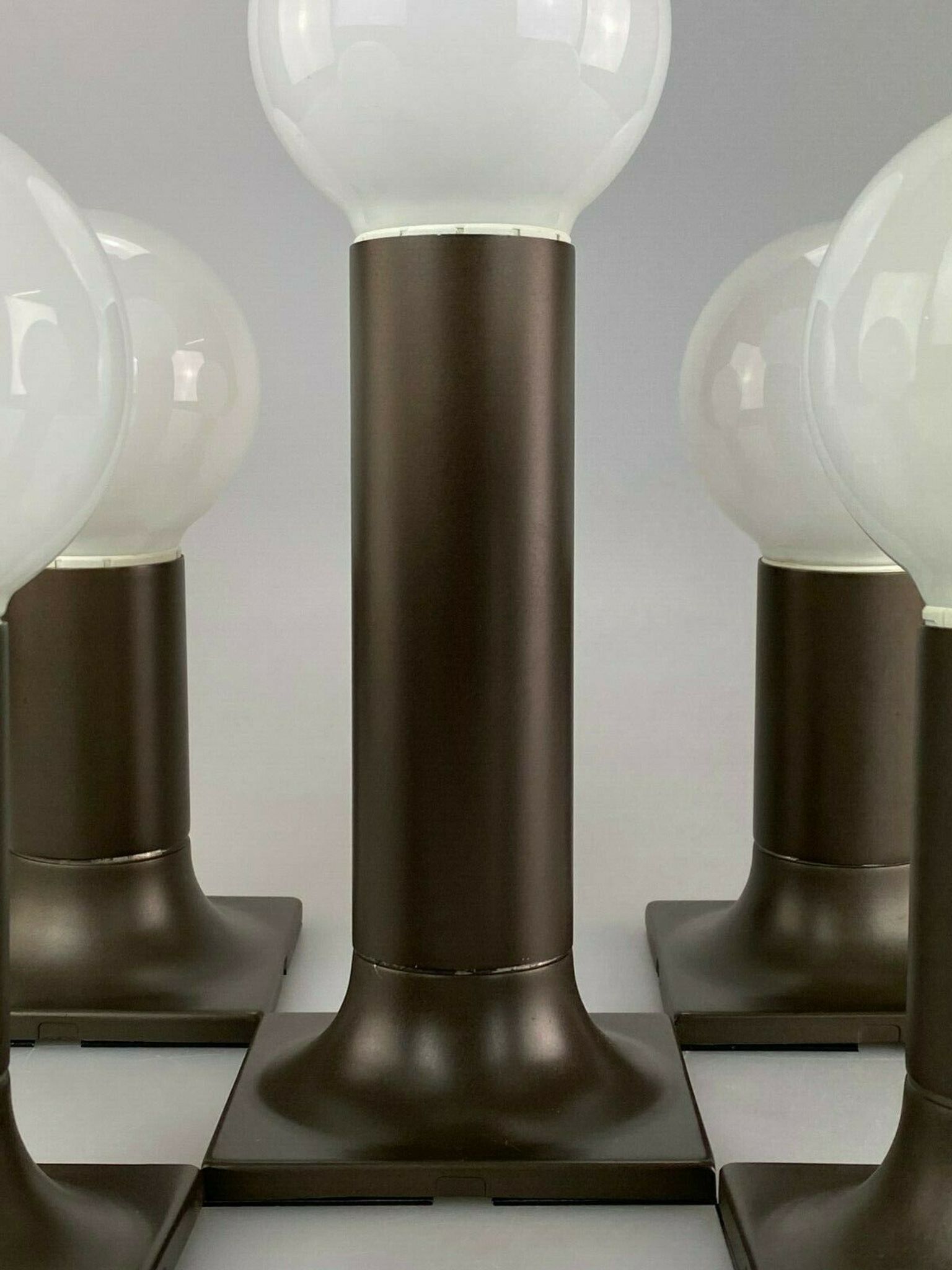 1960s 1970s tube wall lamps by Rolf Krüger for Staff