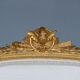 Louis XVI-style gilded wooden bass bench