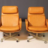 Vintage Lounge Chairs by Kovona | Czechoslovakia, 1970s