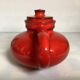 Jasba Germany red teapot