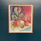 Swedish Oil on Panel – “Still Life” by Valbo – Signed – Vintage & Framed