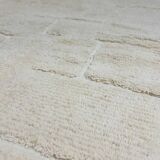 Ecru Beni Ouarain Berber Rug