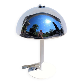 Large vintage mushroom lamp 1980