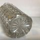 Czechoslovakia Union Crystal Vase, Lens model, 1950s