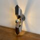 Large Oxar wall light. 1970. Space age. 47x12.