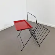 Vintage magazine rack | 1960s