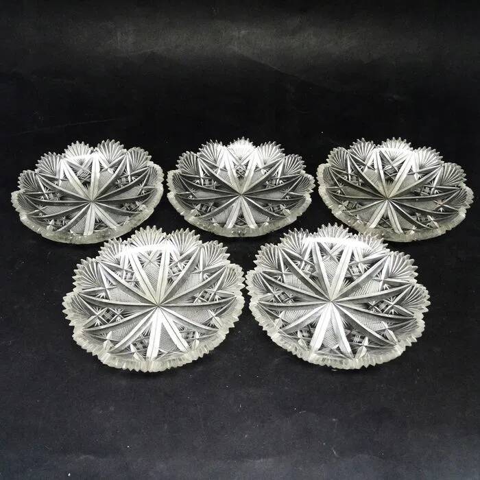 M5U set of plates in ART DECO style