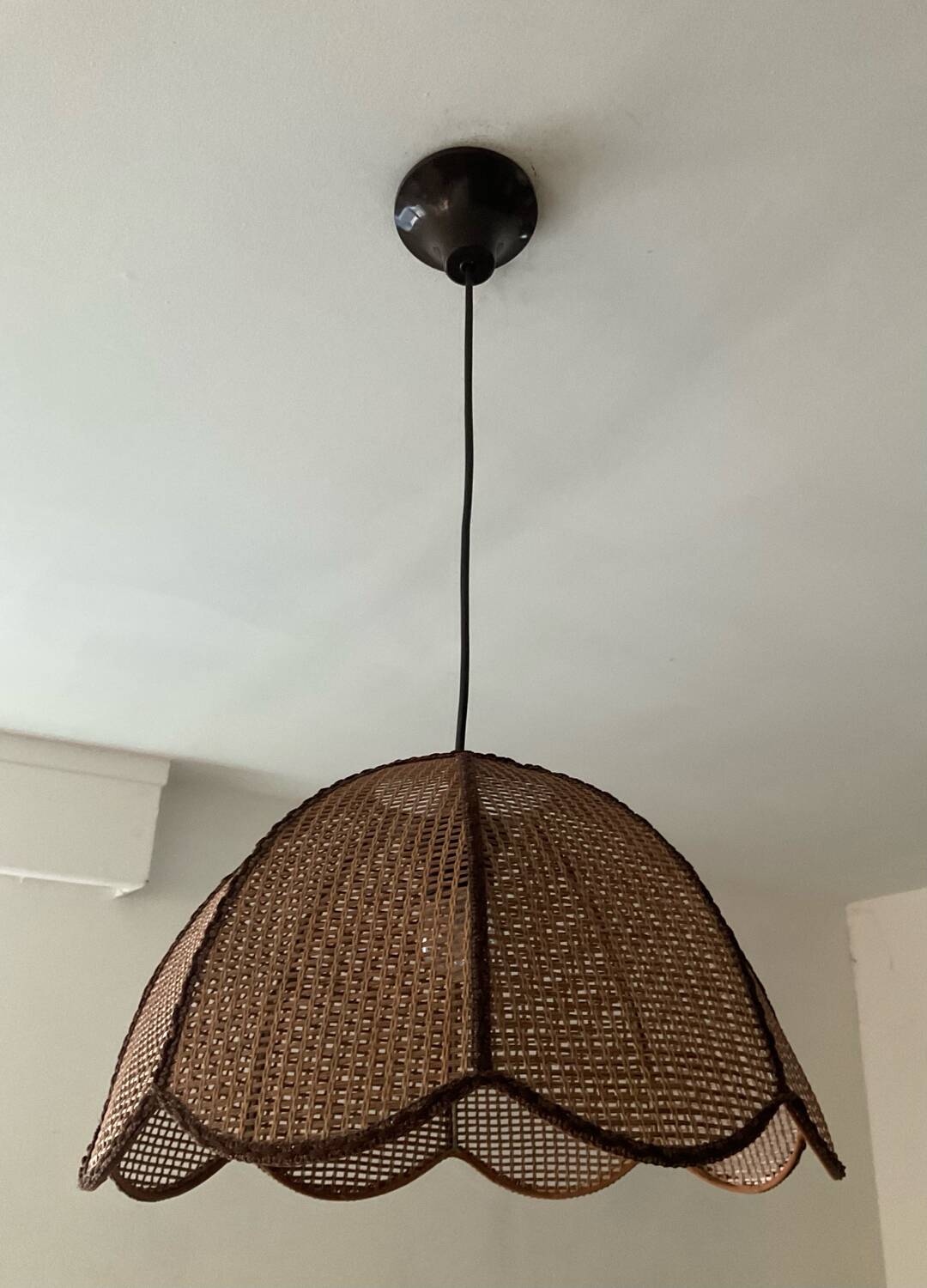 Pair of 1970s rope suspensions