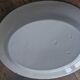 Large oval serving dish