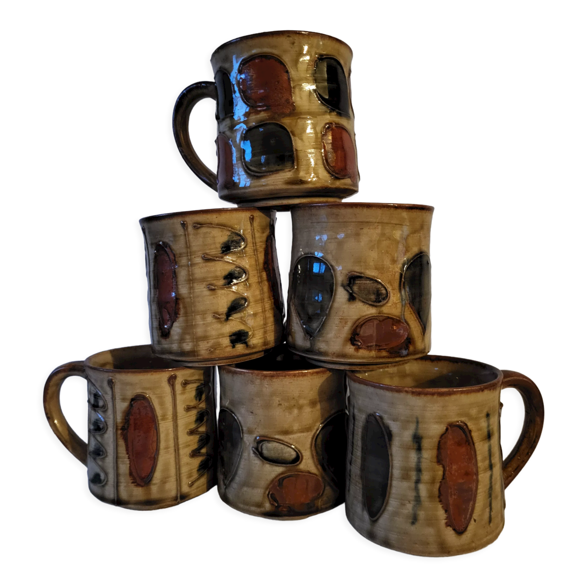 6 mugs