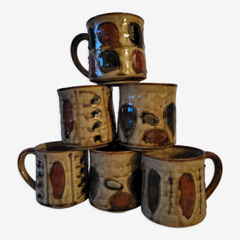 6 mugs