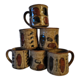6 mugs