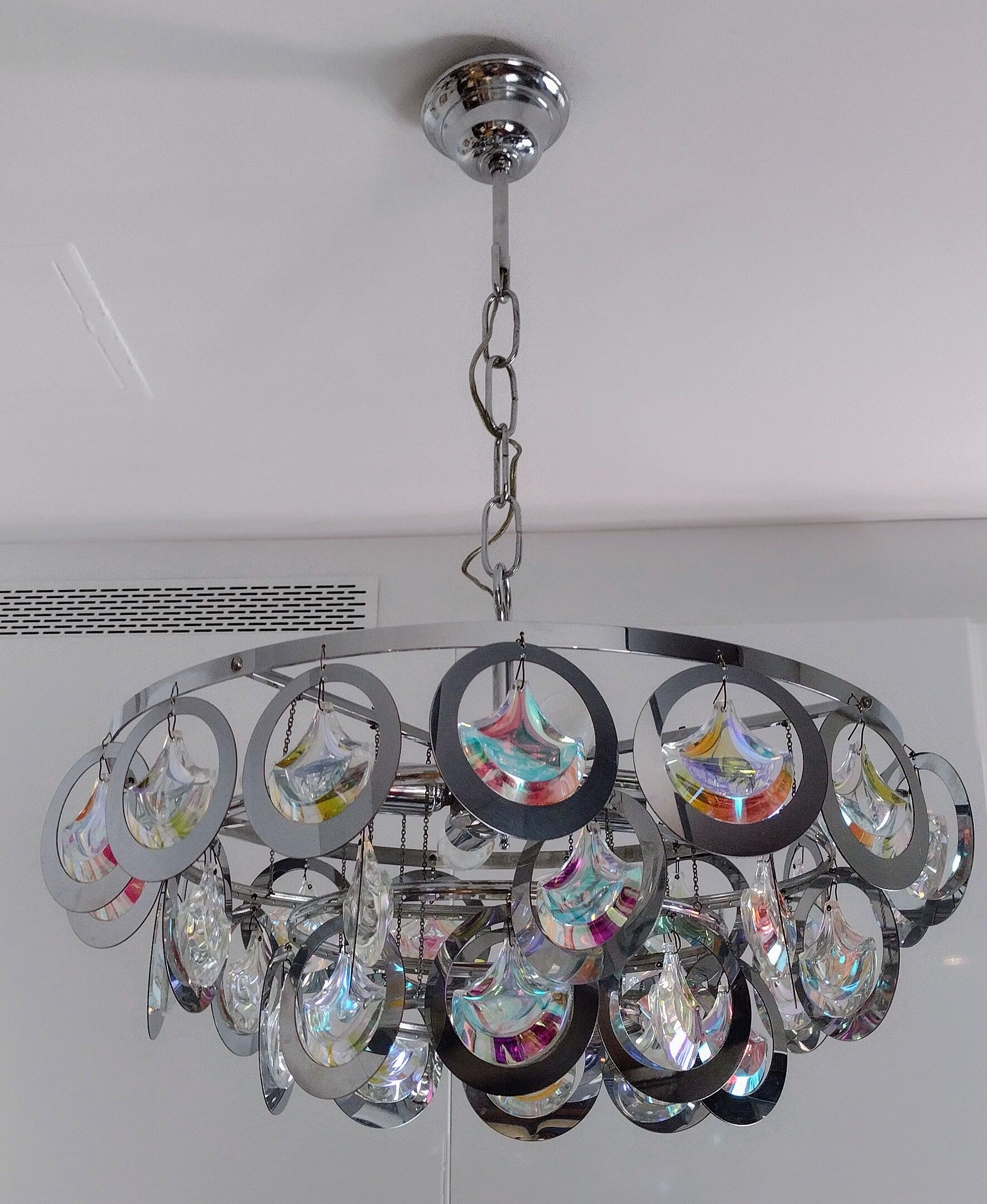 Sciolari 70's chandelier