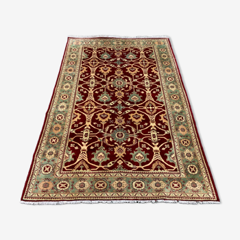 Fine afghan wool ziegler rug 275x183 cm