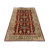Fine afghan wool ziegler rug 275x183 cm