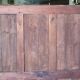 Display cabinet louis xvi style 2 doors in walnut