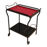 Rolling trolley, vintage occasional furniture from the 1950s