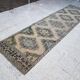 Vintage Turkish hallway rug 95x354 cm